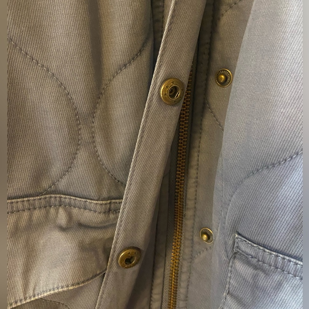 Quilted 💙 Jacket Coat Blue Medium by Universal Thread - Picture 10 of 11